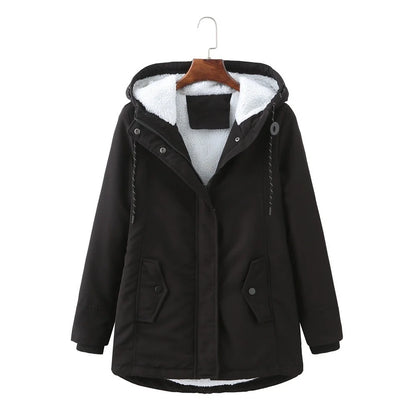 Women's Hooded Winter Coat, Insulated Cold-Weather Style
