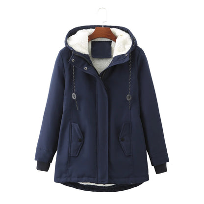 Women's Hooded Winter Coat, Insulated Cold-Weather Style