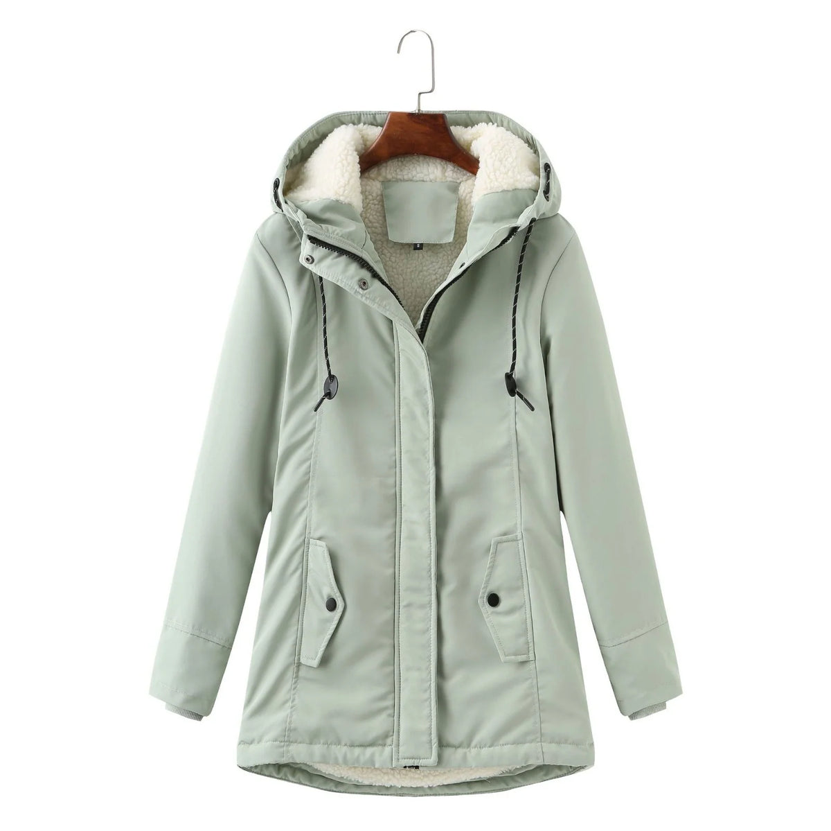 Women's Hooded Winter Coat, Insulated Cold-Weather Style