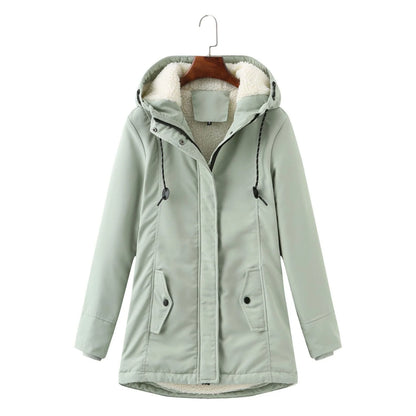 Women's Hooded Winter Coat, Insulated Cold-Weather Style