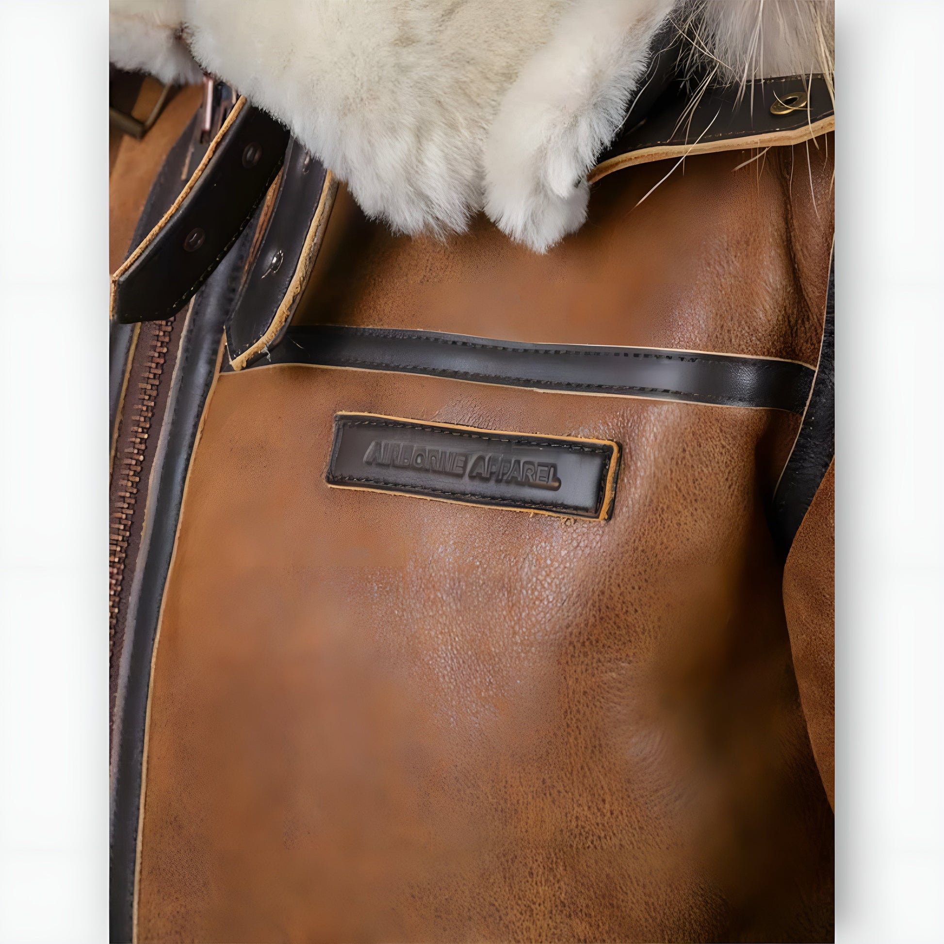 Hooded Oversized Bomber Jacket with Wrap and Zip Front – view 7