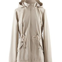 Clara | Women's Hooded Drawstring Jacket for Fall Weather
