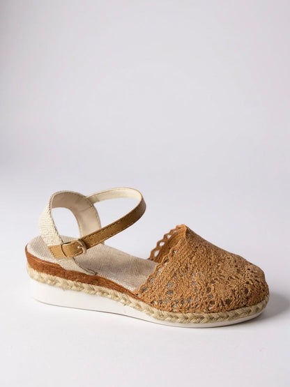Clara | Women's Sandals Boho Wedge Ankle Strap 8