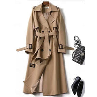 Vivienne | Belted Long Trench Coat
