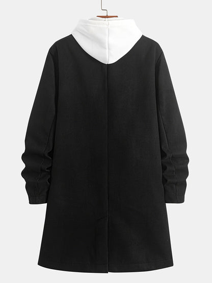 Men's Structured Double-Breasted Overcoat – view 2