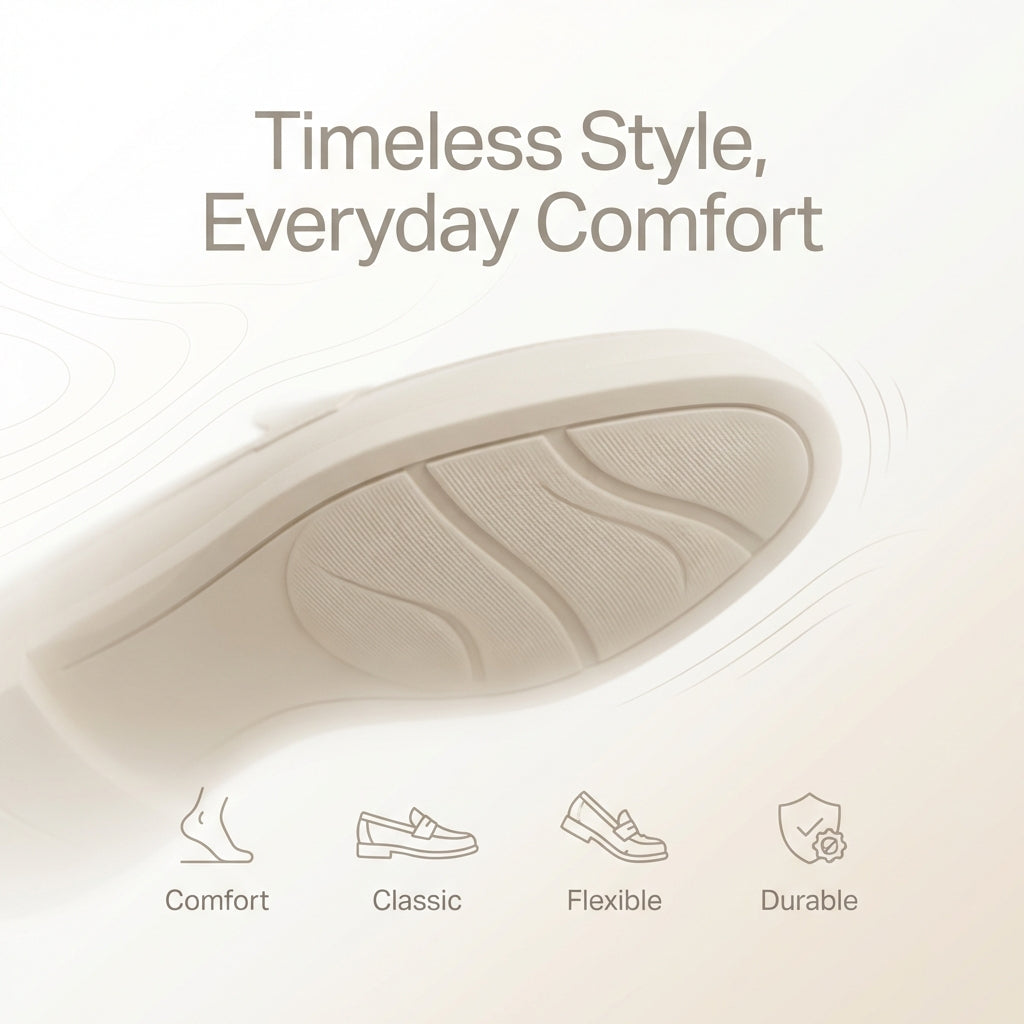 Classic Loafers for Women – Elegant Buckle Detail & Comfortable Fit 4
