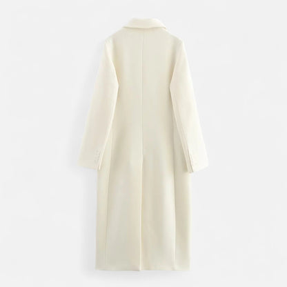 Notch-Lapel Double-Breasted Trench Coat – view 2