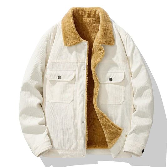 Men's Mid-Weight Corduroy Jacket with Merino Wool Lining, photo 1