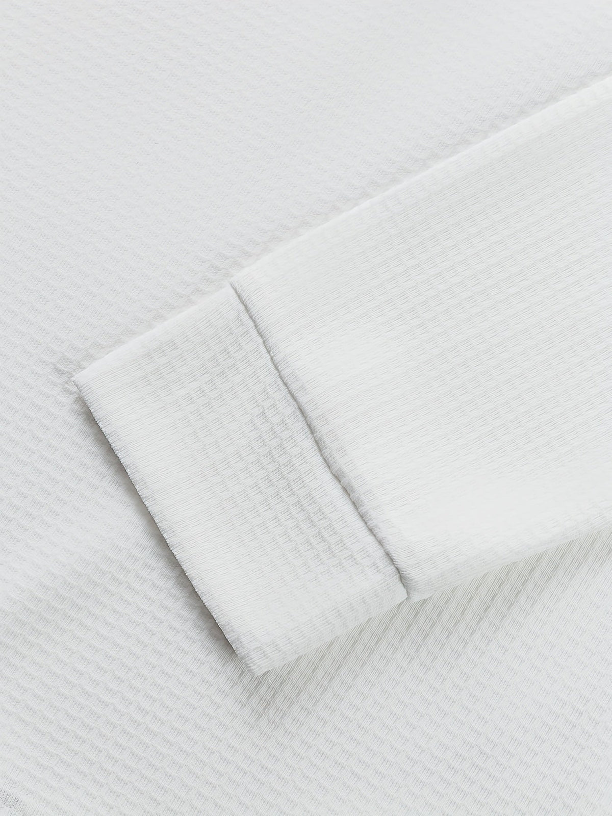 Men's Textured Henley with Contrast Detail – view 4