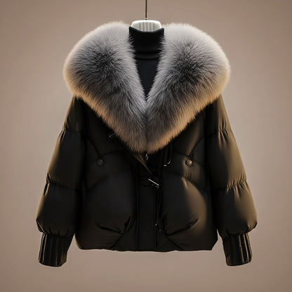 Women's dress coat in black