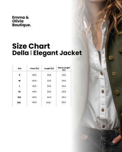 Women's corduroy-trim utility field jacket in green