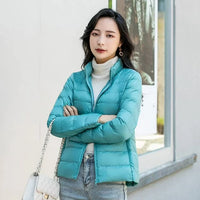 Katherine | Women's Lightweight Quilted Jacket with Stand Collar