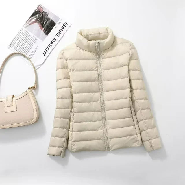 Women's Lightweight Quilted Jacket with Stand Collar, photo 5