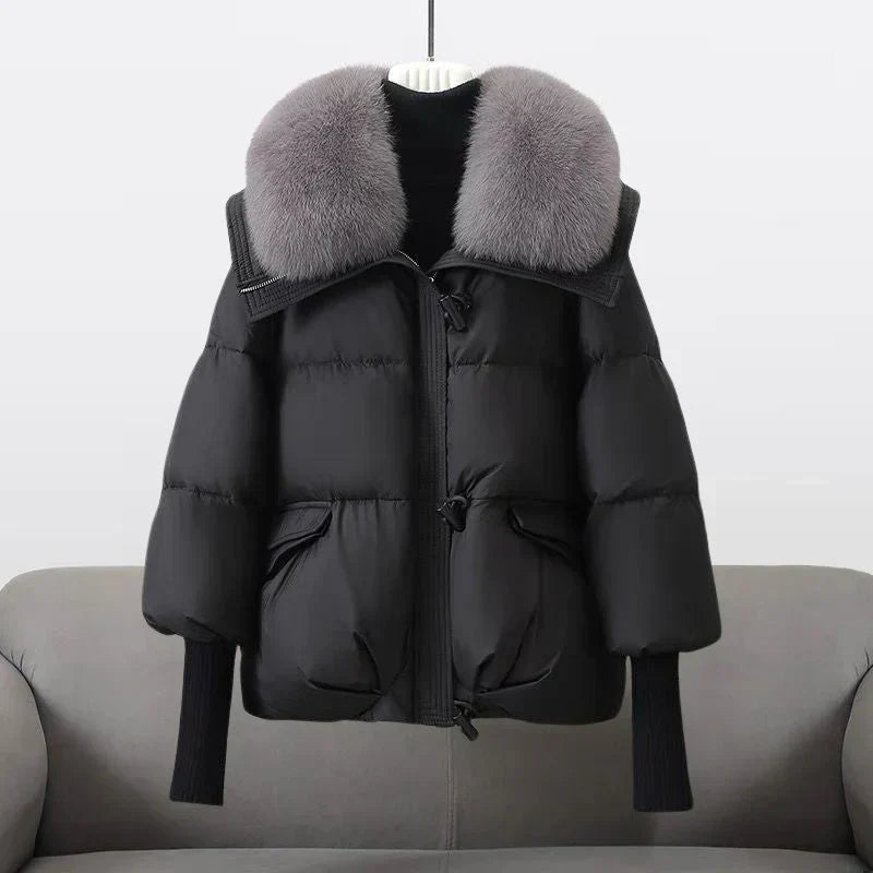 Women's winter jacket in black