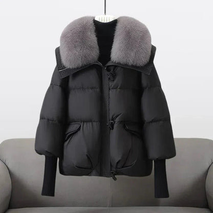 Women's winter jacket in black