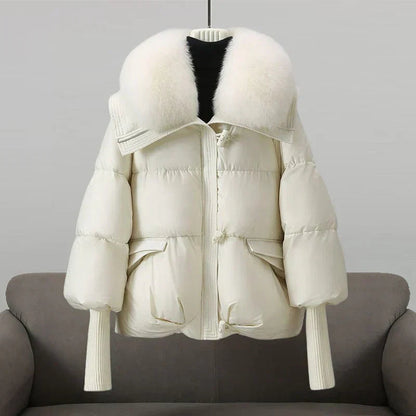 Women's winter jacket in black