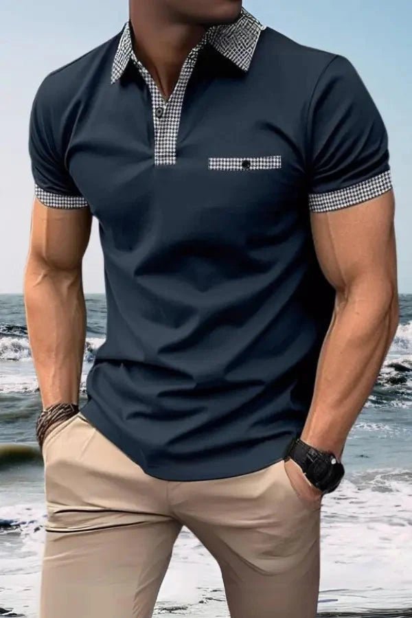 Effortless Golf Polo Shirt With Classic Collar 0