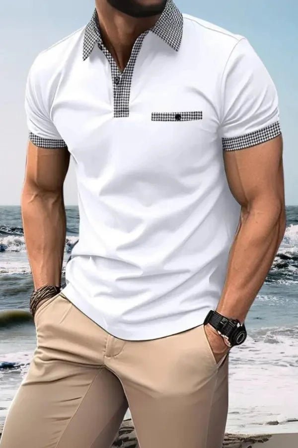 Effortless Golf Polo Shirt With Classic Collar 1