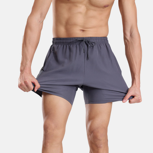 Effortless Men's Athletic Shorts With Pockets 0