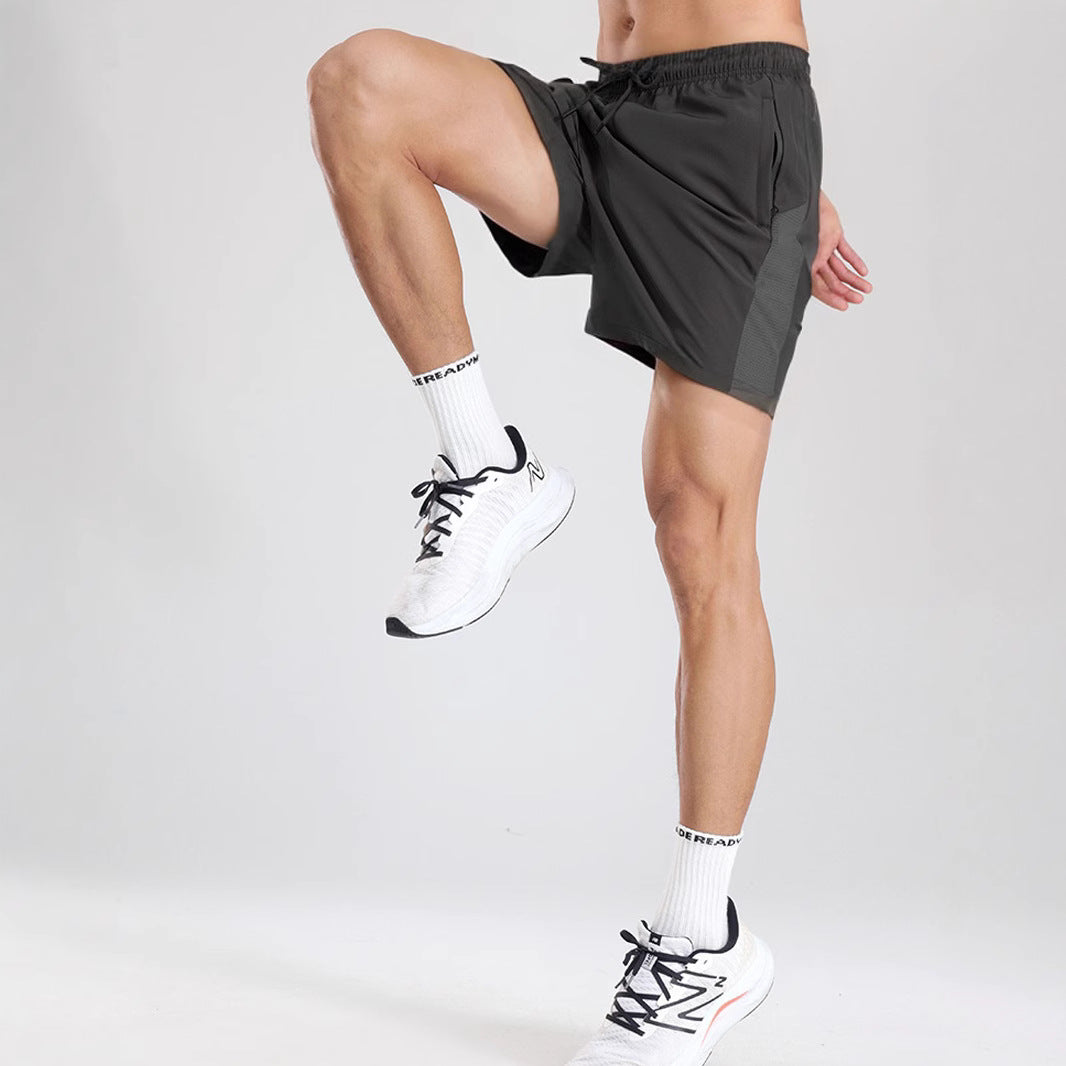Effortless Men's Athletic Shorts With Pockets 4