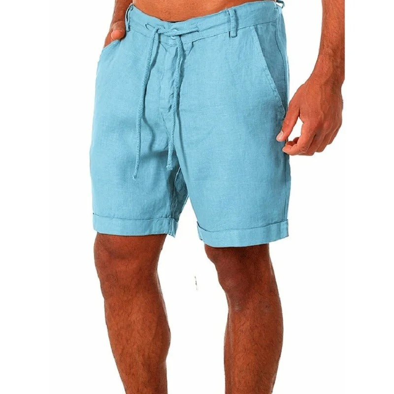 Effortless Men's Linen Shorts With Relaxed Fit 2