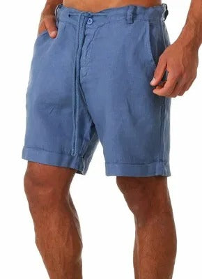 Effortless Men's Linen Shorts With Relaxed Fit 3