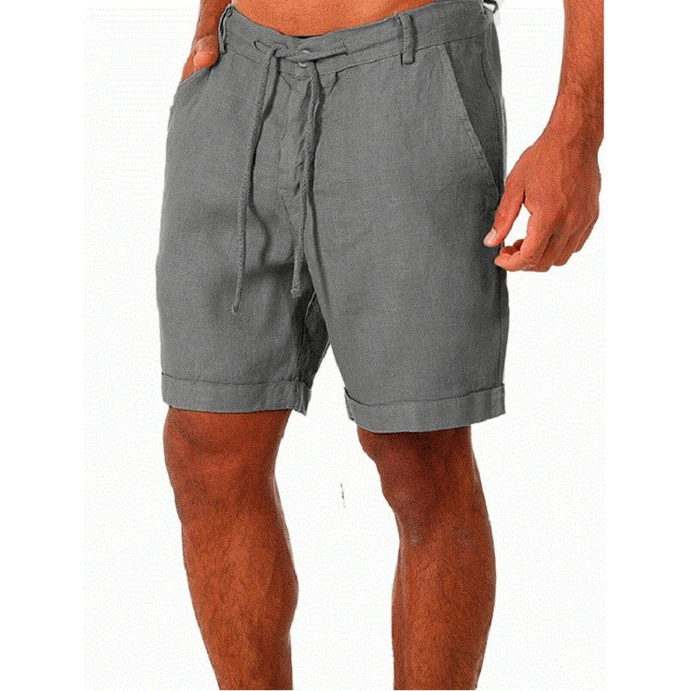 Effortless Men's Linen Shorts With Relaxed Fit 4