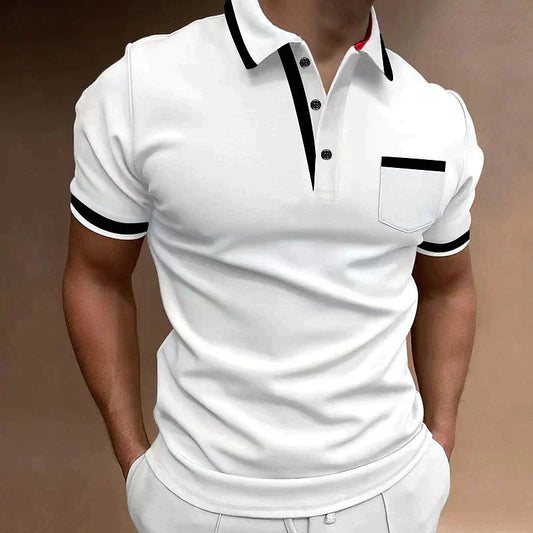 Effortless Men's Polo Shirt Classic Fit Comfort 0