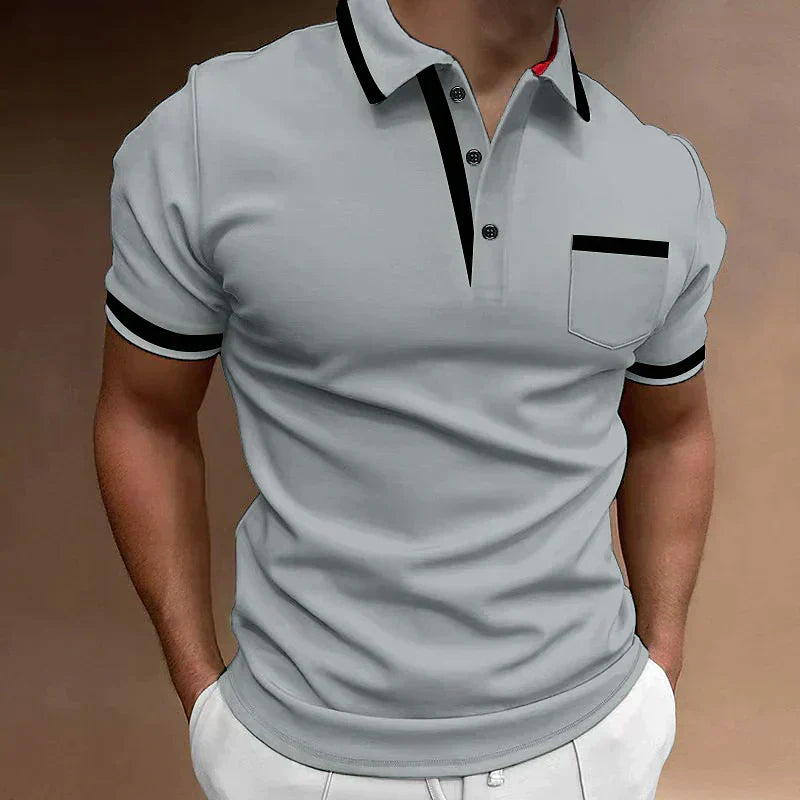 Effortless Men's Polo Shirt Classic Fit Comfort 2