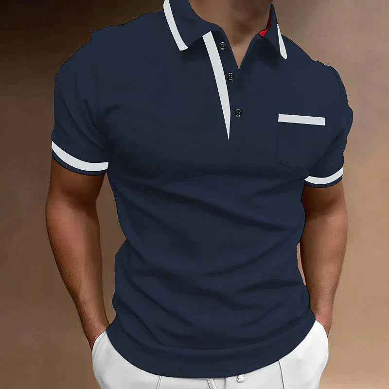 Effortless Men's Polo Shirt Classic Fit Comfort 3