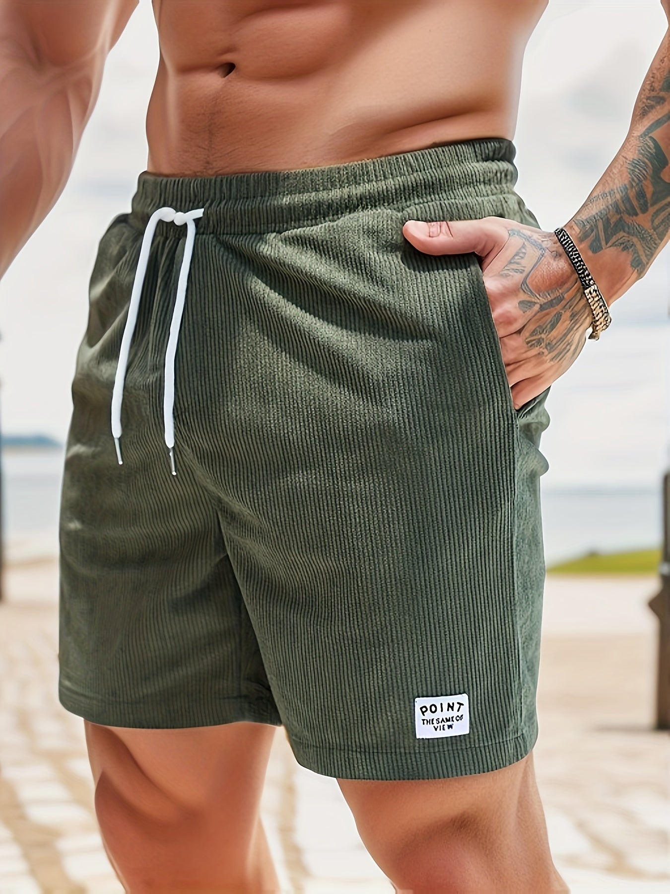 Effortless Men's Shorts Relaxed Fit Classic Style 0