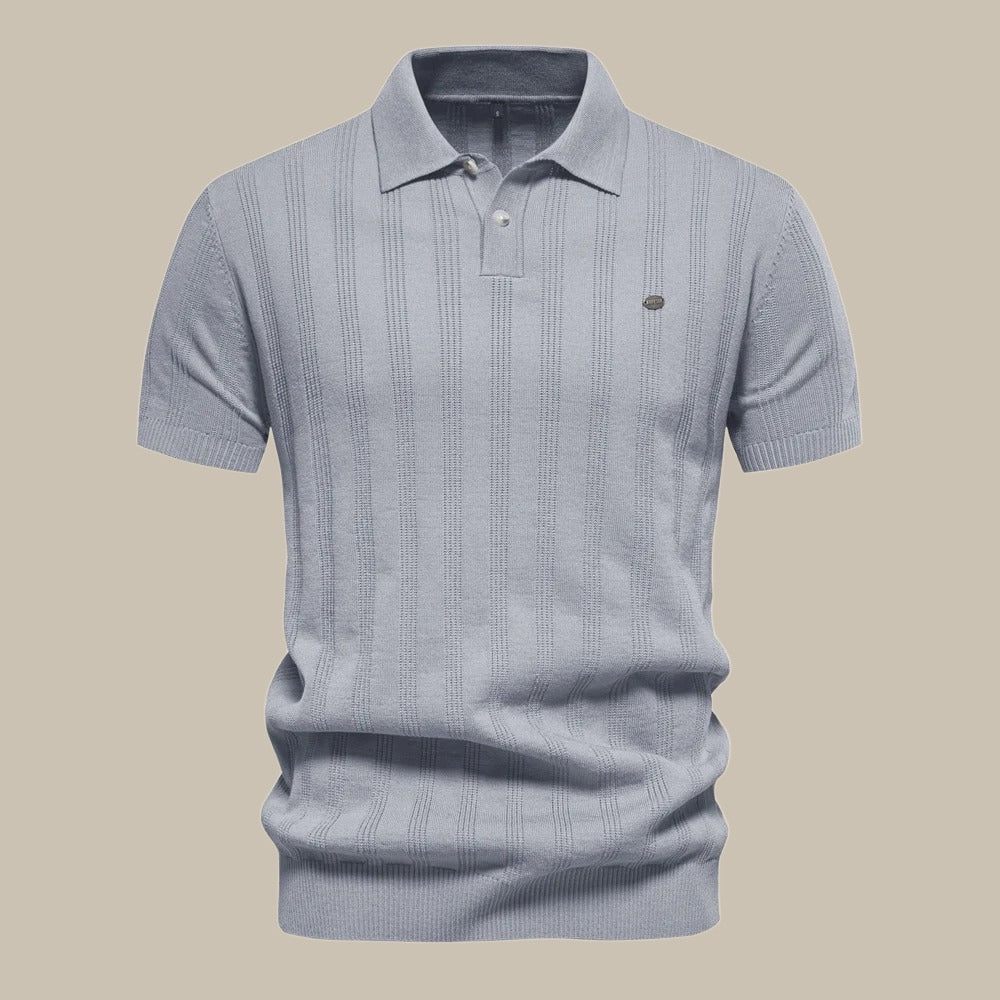 Effortless Mens Polo Shirt With Classic Fit 0