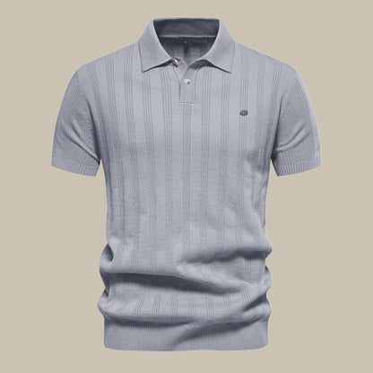 Effortless Mens Polo Shirt With Classic Fit 0