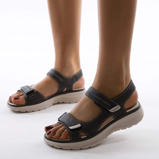 Effortless Orthopedic Sandals With Adjustable Straps 0