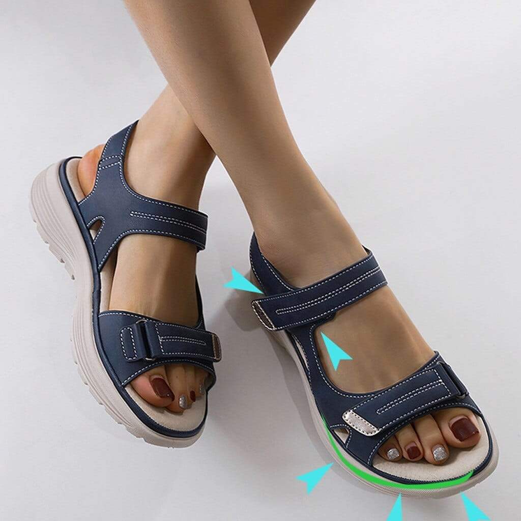 Effortless Orthopedic Sandals With Adjustable Straps 3