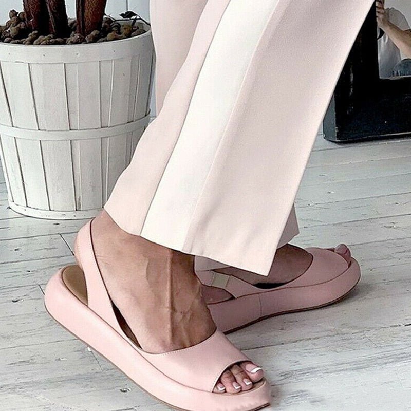 Effortless Summer Sandals For Women With Stretch Straps 1