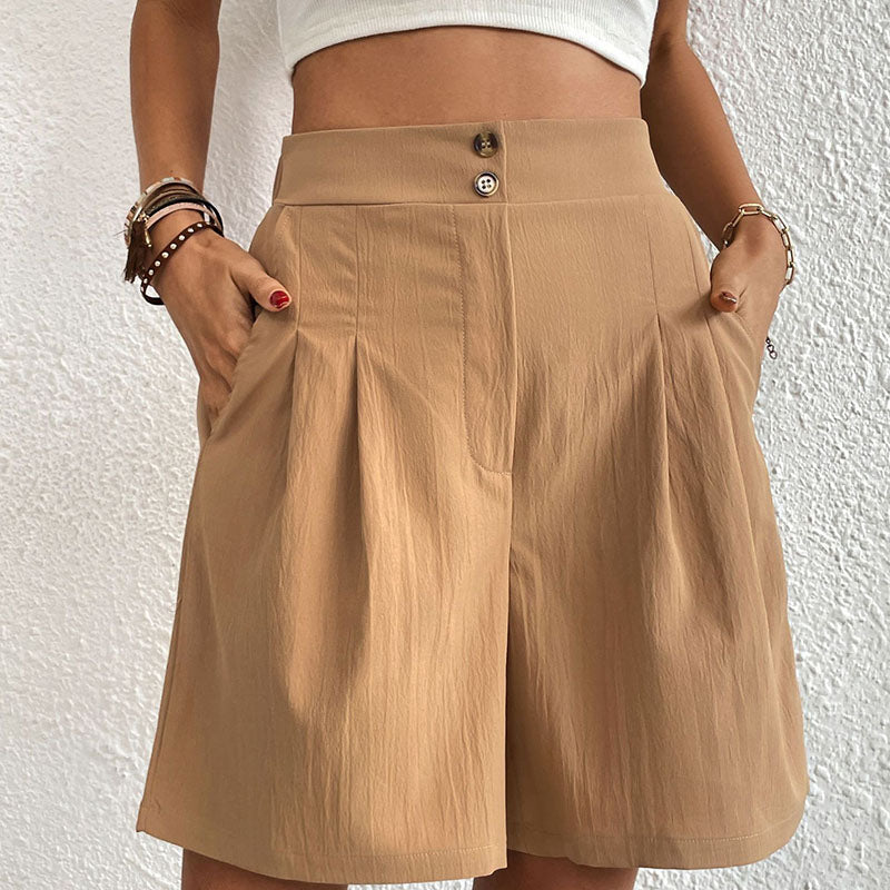 Effortless Women's Shorts With Stylish Pockets 6