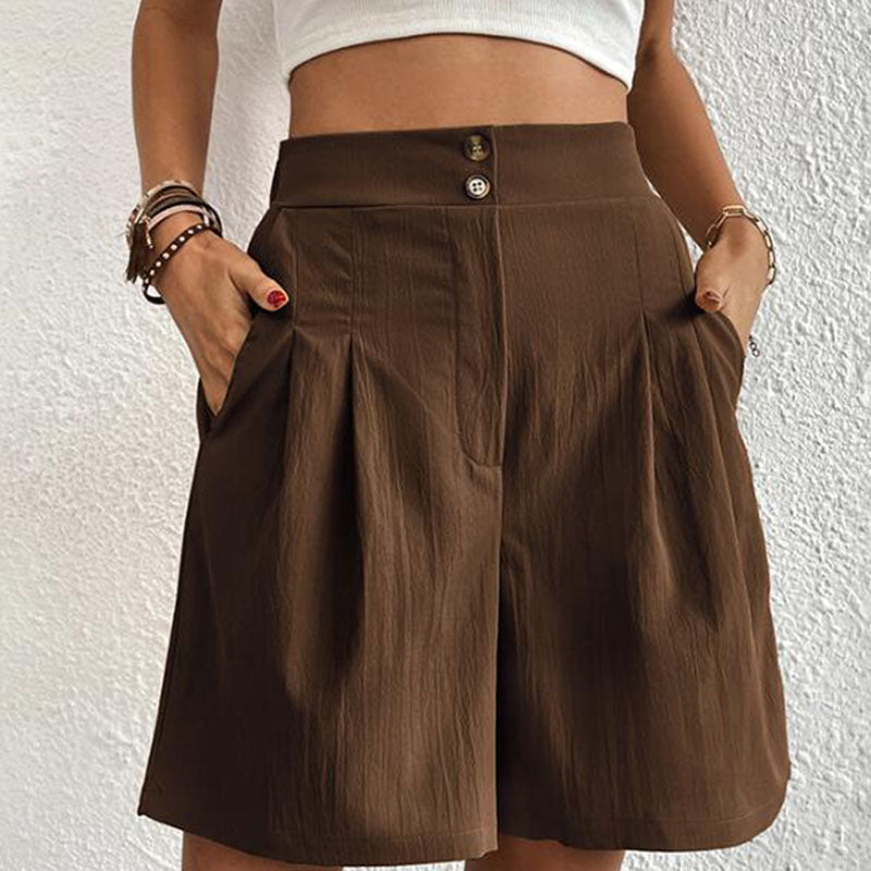 Effortless Women's Shorts With Stylish Pockets 8