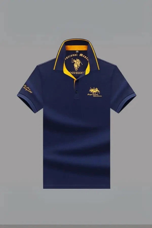 Elegant Men's Polo Shirt with Tailored Fit 1