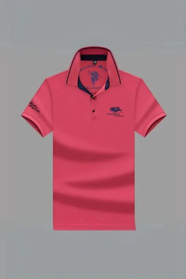 Elegant Men's Polo Shirt with Tailored Fit 6