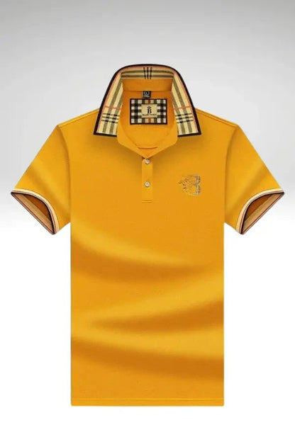 Elegant Mens Polo Shirt With Classic Fit 4
