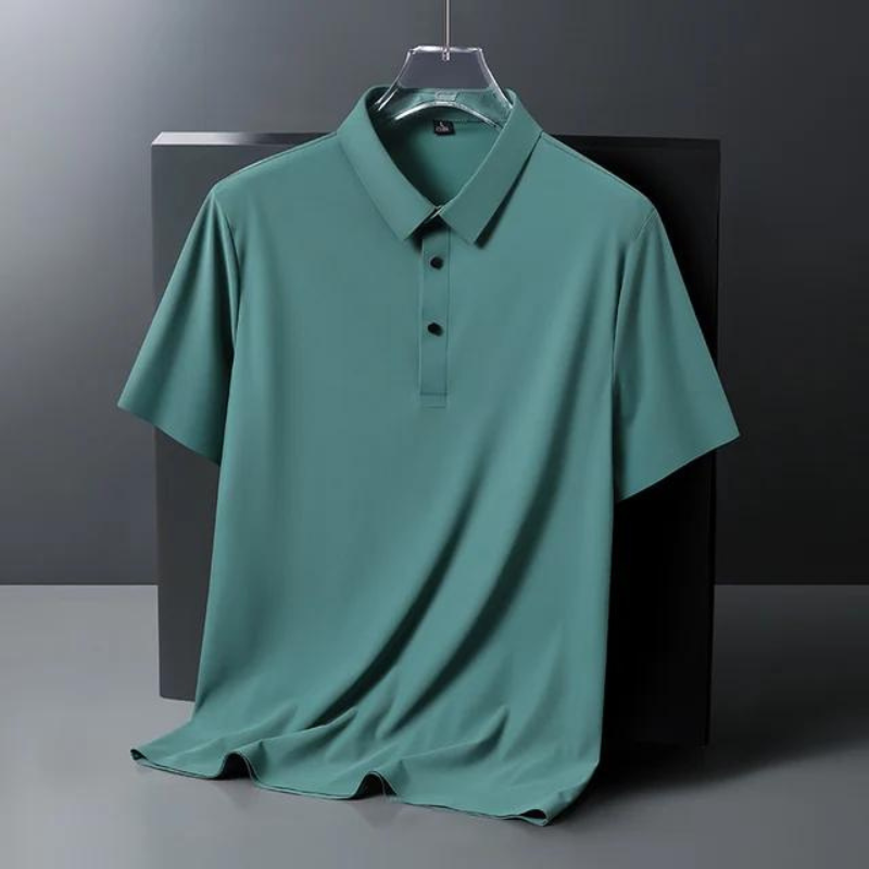 Elegant Mens Polo Shirt With Classic Fit 5
