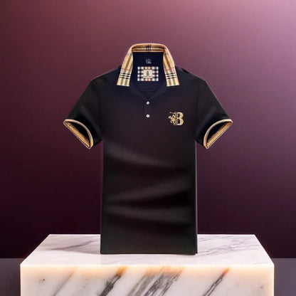 Elegant Mens Polo Shirt With Classic Fit 6