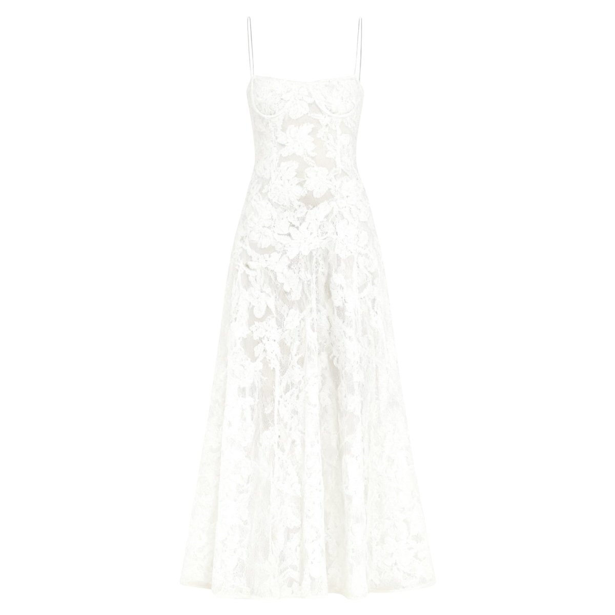 Ella | Floral Maxi Dress Spaghetti Strap Gown 5