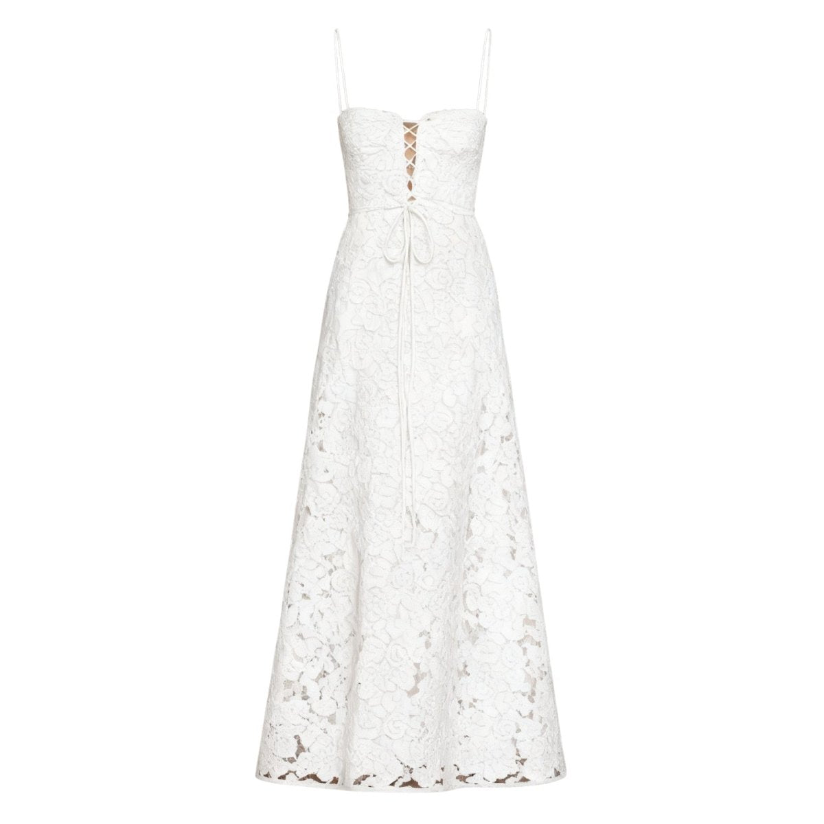 Ella | Floral Maxi Dress Spaghetti Strap Gown 6