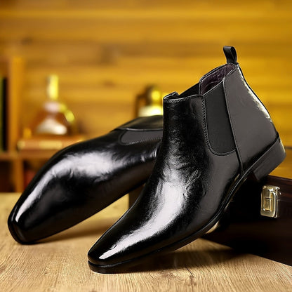 Men's Polished Ankle Chelsea Boots – view 2