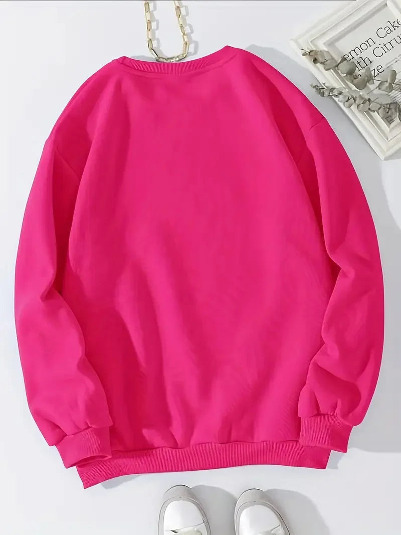 Women's pink soft breathable sweater