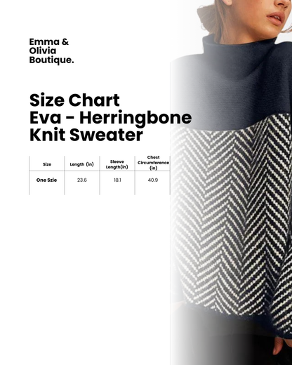 Women's herringbone knit sweater in purple
