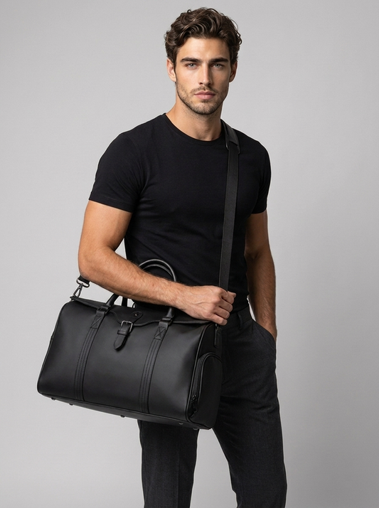 Men's black Weekend Duffel Bag