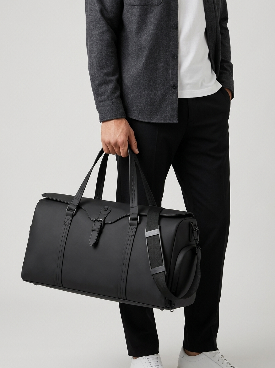 Men's black Weekend Duffel Bag